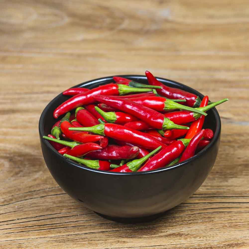 A bowl of pepper