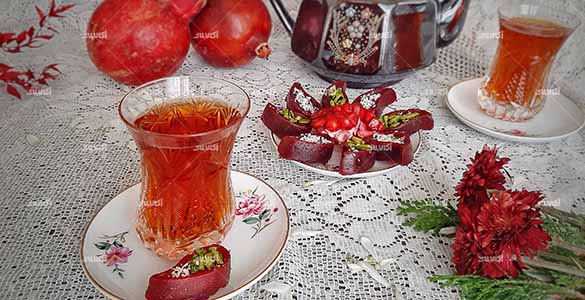 طرز تهیه مسقطی انار کشدار؛ مخصوص شب یلدا