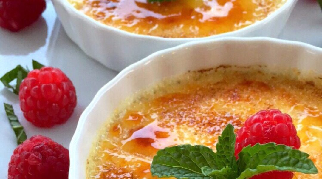 دسر کرم بروله مجلسی