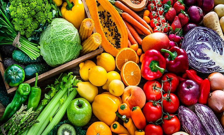تشخیص ویتامین میوه‌ها از رنگ آن‌ها