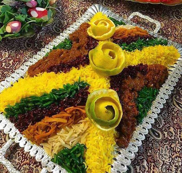 تزئین قیمه نثار قزوینی