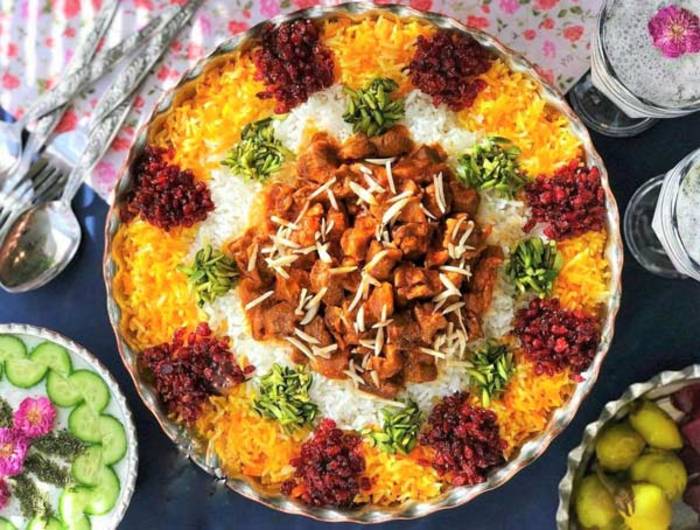 تزئین قیمه نثار قزوینی