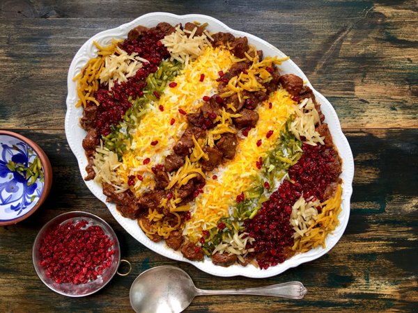 طرز پخت «قیمه نثار» خوشمزه قزوینی؛ نکات کلیدی و عکسهای تزیین قیمه نثار