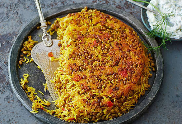 طرز تهیه ماش پلو خوشمزه