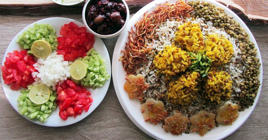 طرز تهیه ماش پلو با گوشت چرخ کرده