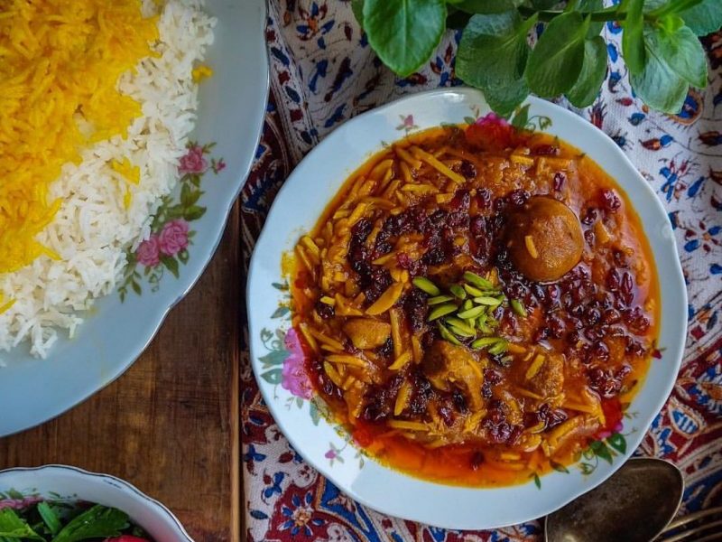 طرز تهیه خورش خلال