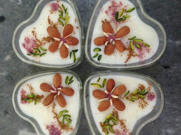 طرز تهیه شیربرنج زعفرانی در منزل، شیر برنج مقوی