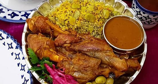 تهیه چلو گوشت