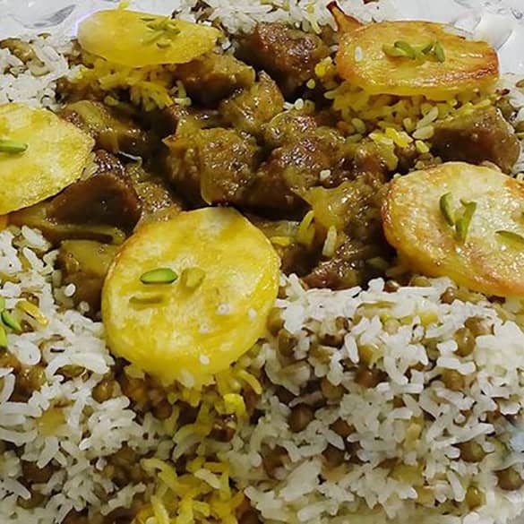 طرز تهیه ماش پلو
