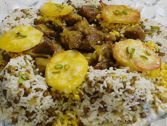 طرز تهیه ماش پلو غذای سنتی ایرانی