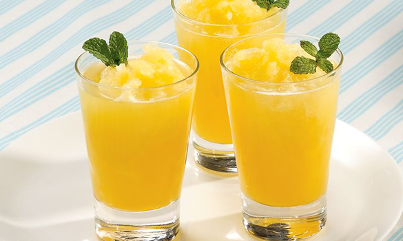 طرز تهیه یخ در بهشت پرتقالی