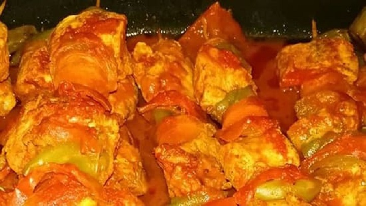 مراحل طرز تهیه کباب حسینی با گوشت مرغ