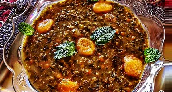 تهیه آش آلو