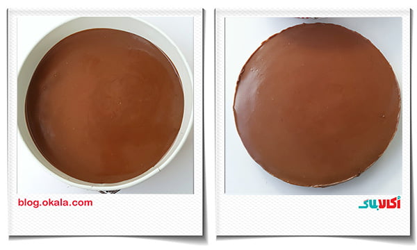 در آوردن چیزکیک از قالب