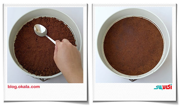 سفت شدن لایه زیر چیزکیک