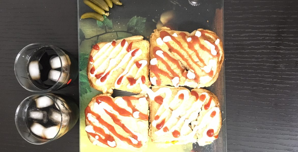 اسنک با سس