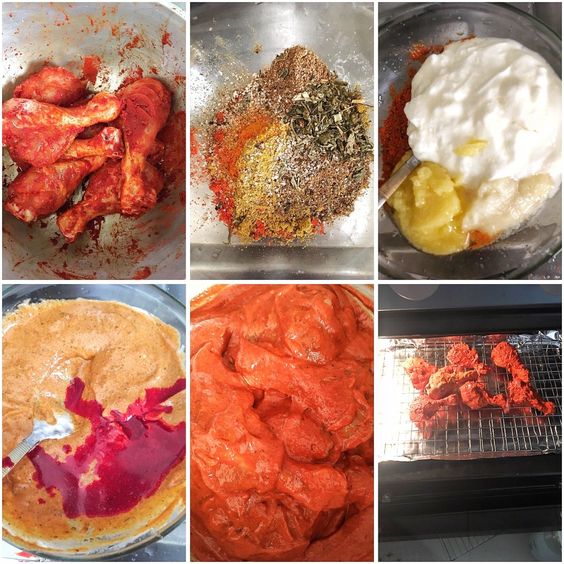 طرز تهیه مرغ تندوری طرز تهیه مرغ تندوری