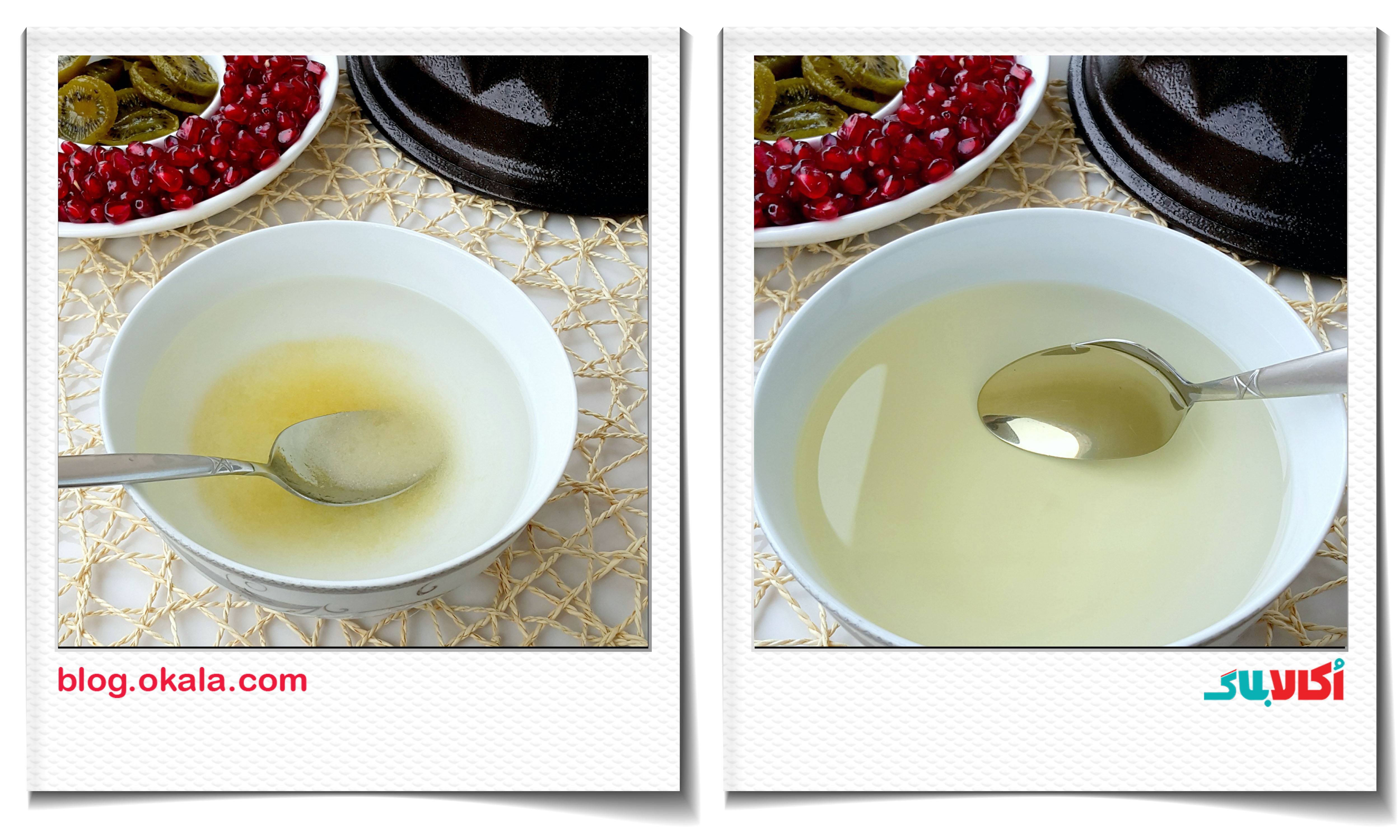 طرز تهیه ژله ویترینی