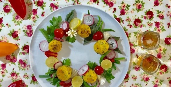 طرز تهیه توپک سیب زمینی