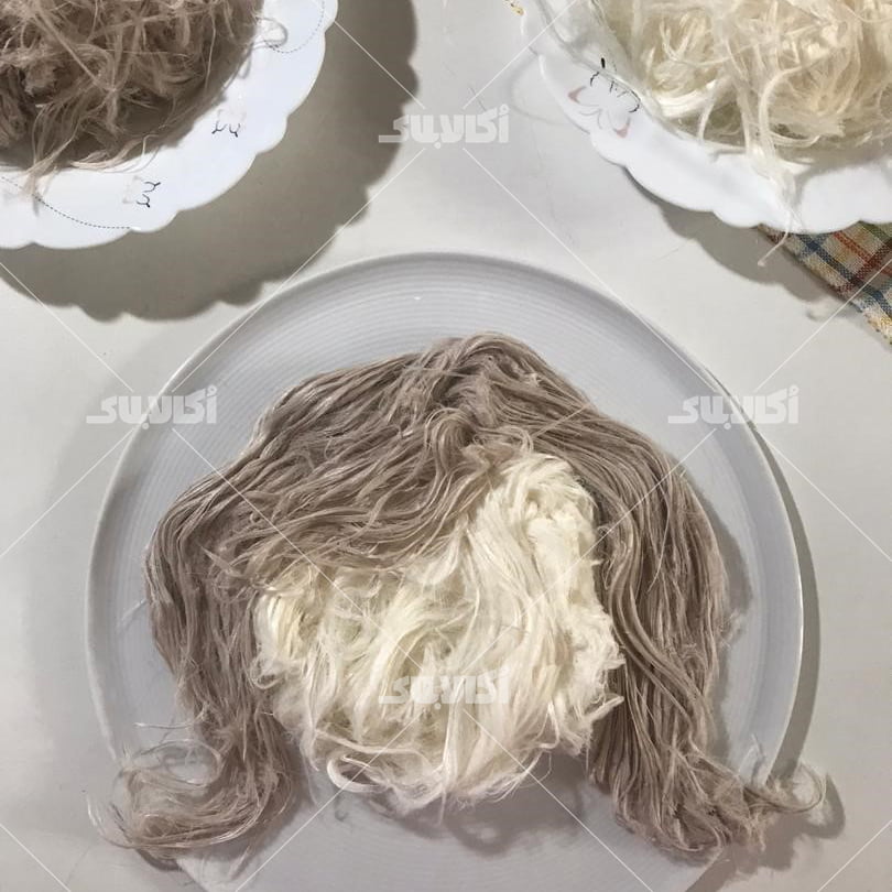 تزئین پشمک به شکل آدمک