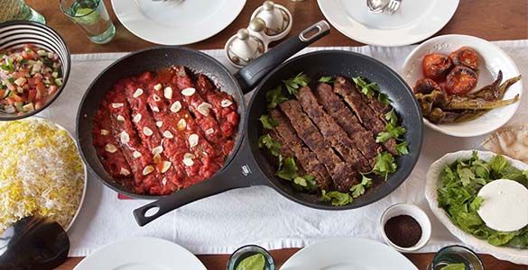 طرز تهیه کباب ماهیتابه ای