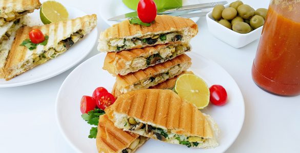 طرز تهیه پنینی مرغ