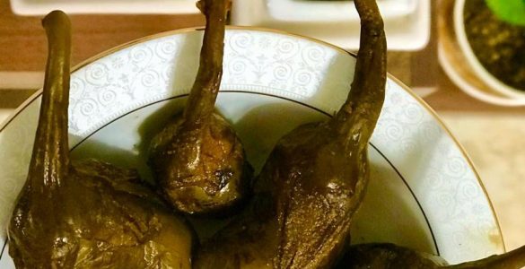 طرز تهیه ترشی بادمجون