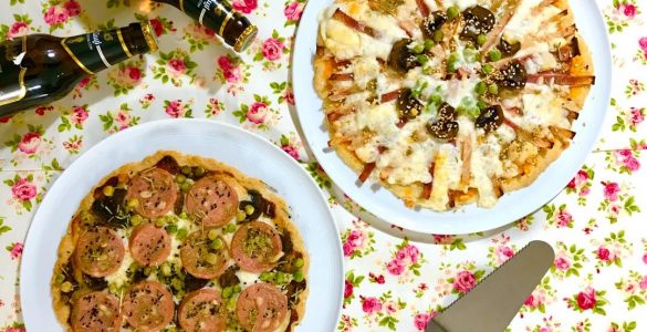طرز تهیه پیتزا مخلوط خانگی