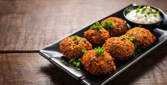 طرز تهیه فلافل ساندویچی