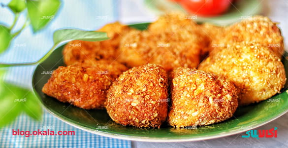 طرز تهیه کوکو مرغ سوخاری