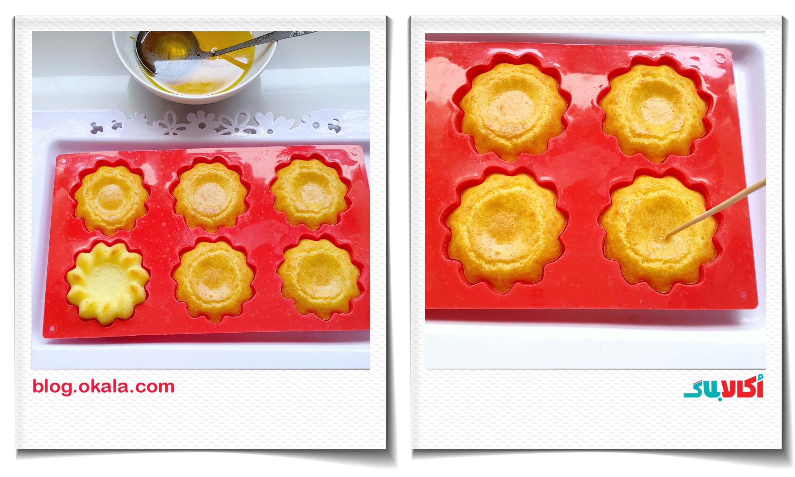 پخت خاگینه قالبی چطور بفهمیم خاگینه پخته است؟