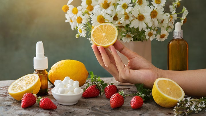 کاهش علائم آلرژیک با ویتامین سی کاهش علائم آلرژیک با ویتامین سی