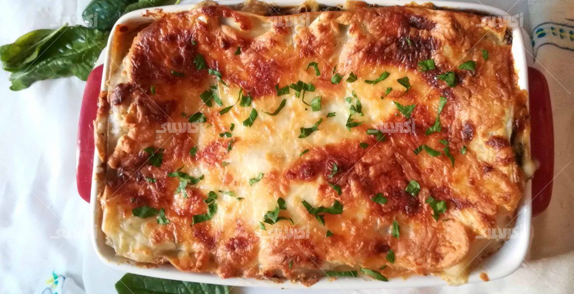 lasagna with spinach