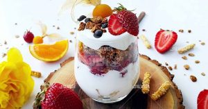 طرز تهیه پارافیت میوه ای