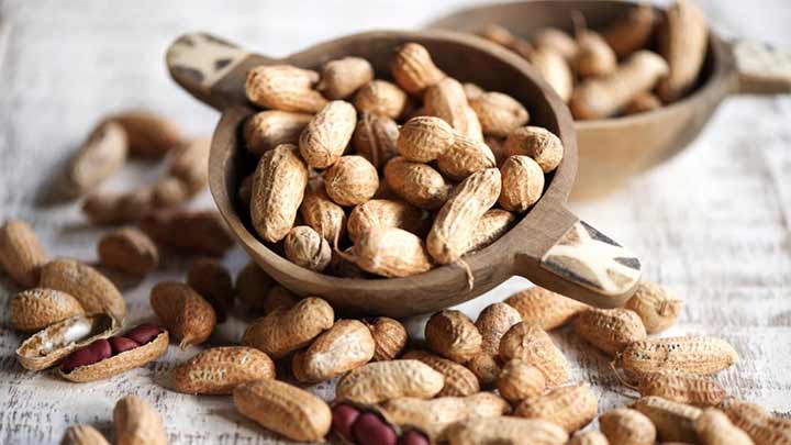 خواص بادام زمینی برای مردان