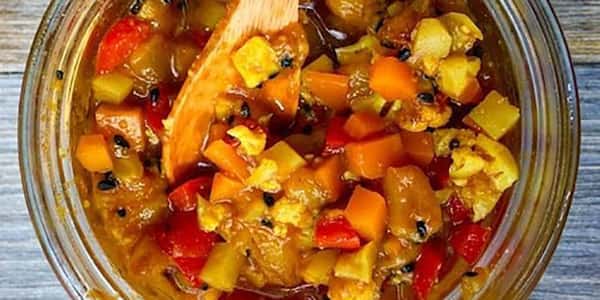 ترشی بندری تند و تیز