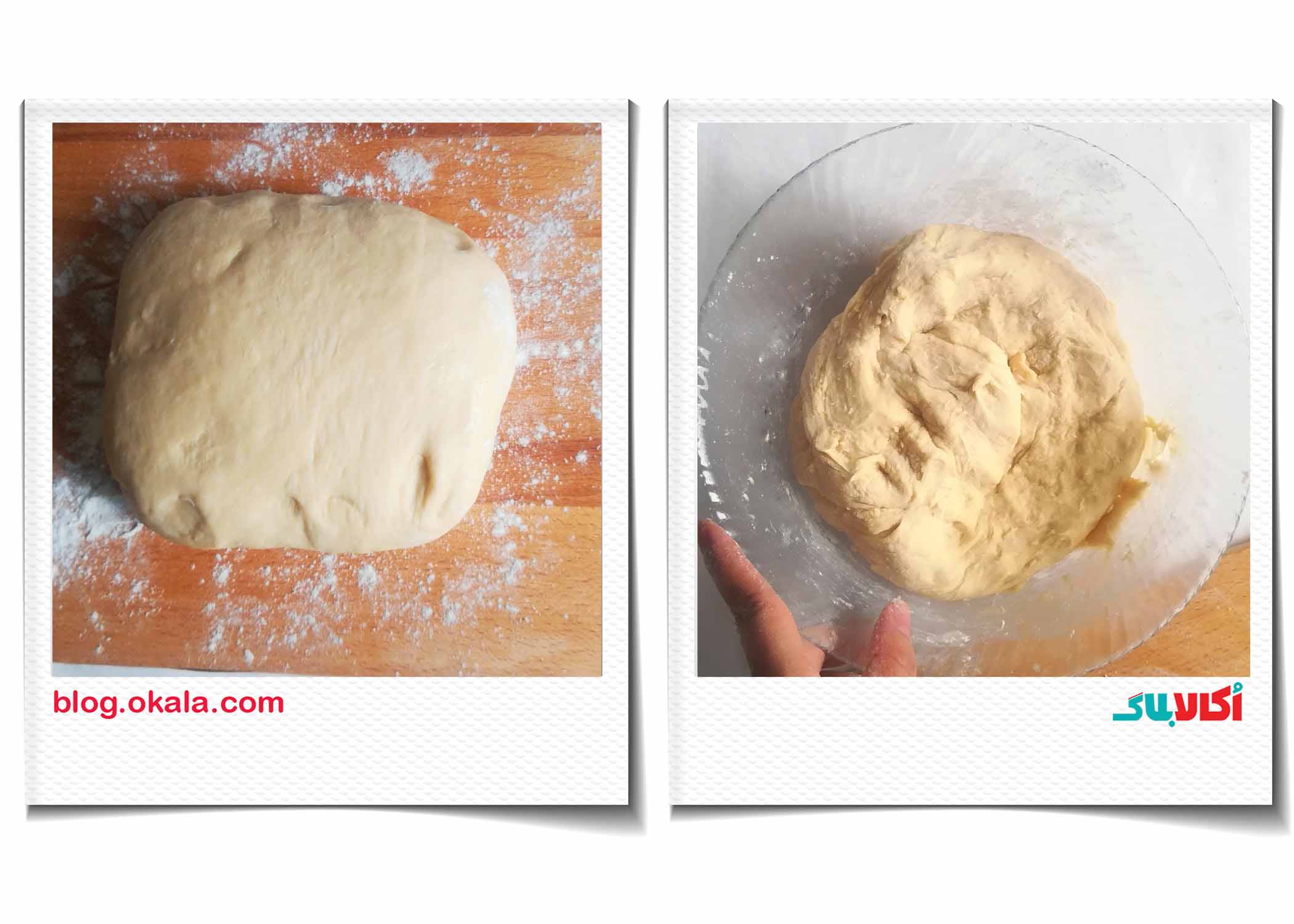 درست کردن خمیر نان دارچینی
