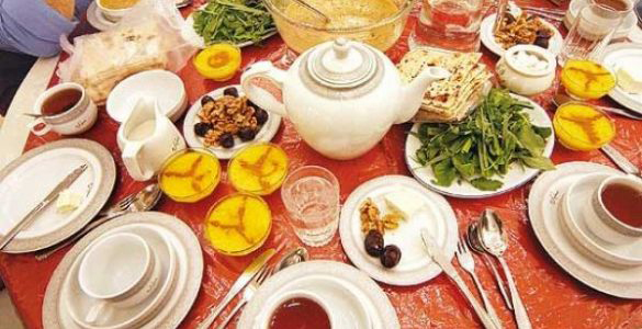 پیش غذای افطاری
