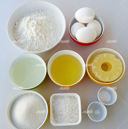 مواد اولیه پای آناناس