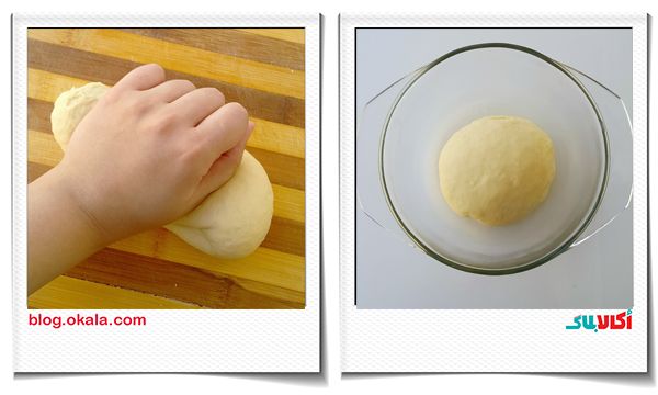آماده کردن خمیر نان مارمالاد(نان مربایی)