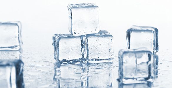 یخ برای درمان بواسیر