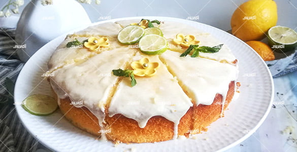 طرز تهیه کیک لیمویی در خانه