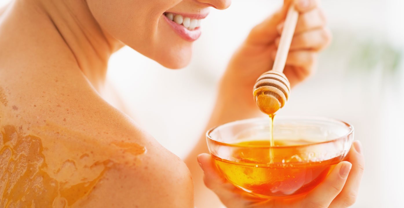 عسل برای روشن شدن پوست