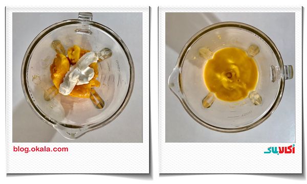 اضافه کردن خامه به انبه