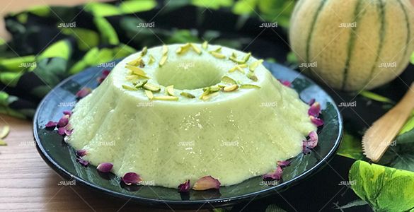 Panna Cotta Cantaloupe