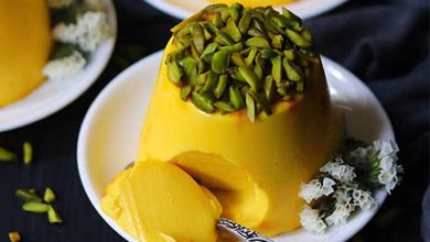 طرز تهیه دسر زعفرانی (پاناکوتای زعفرانی)؛ خوشمزه و قالبی