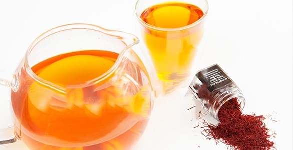 دم نوش زعفران آرامش بخش