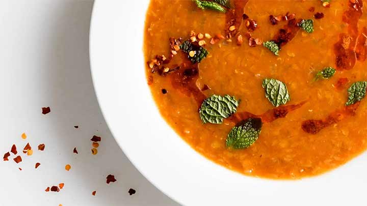 مراحل تهیه خوراک دال عدس مراحل تهیه خوراک دال عدس