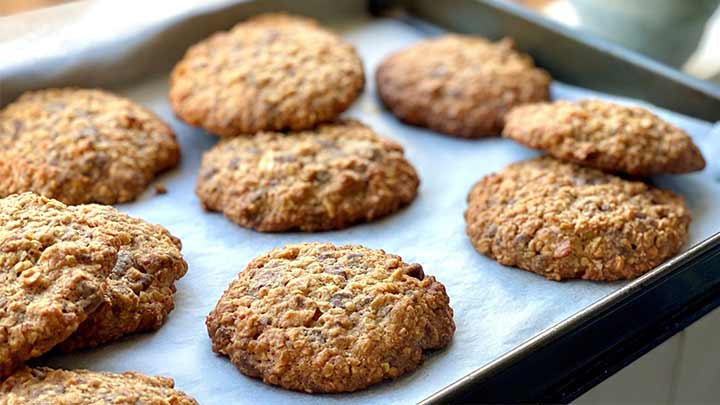 رسپی کوکی خانگی با انواع مغزیجات دلخواه رسپی کوکی خانگی با انواع مغزیجات دلخواه