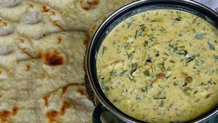 مراحل تهیه آش کشک